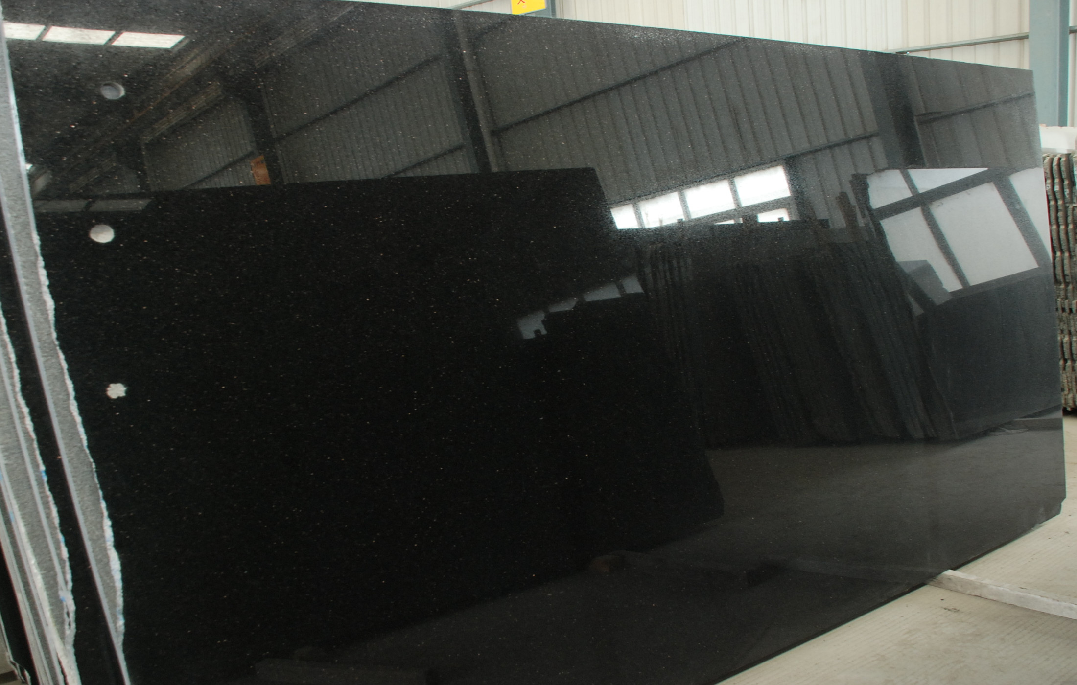 Black Galaxy Granite, Indian Black Granite Slabs, Tiles, Countertops ...