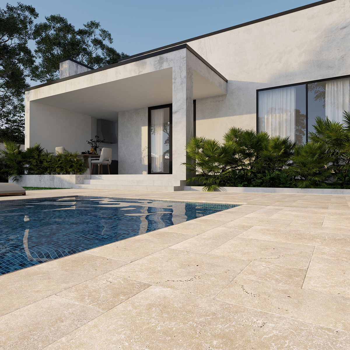 Travertine Outdoor Paver