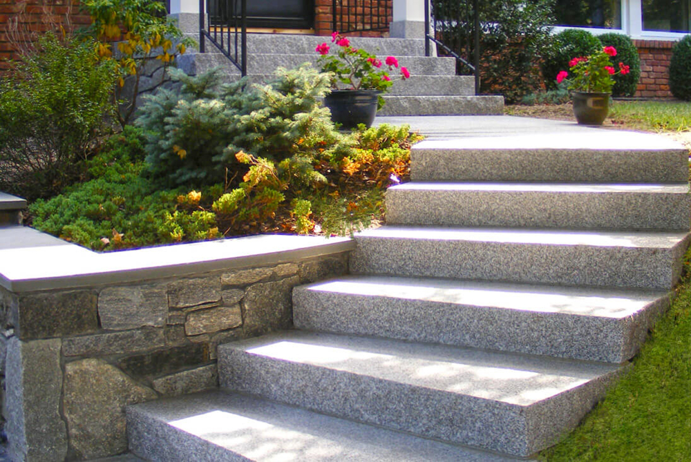 Outdoor Granite Steps