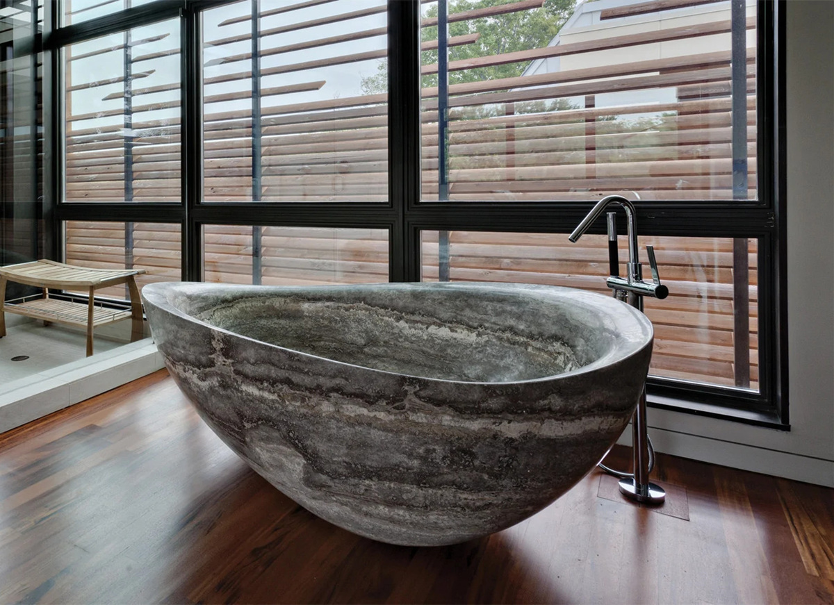 Stone Bathtub