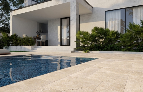 Travertine Outdoor Paver