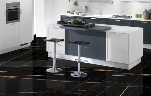 Laurent Black Marble