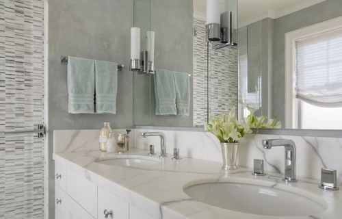 Marble Falls Quartz Vanity